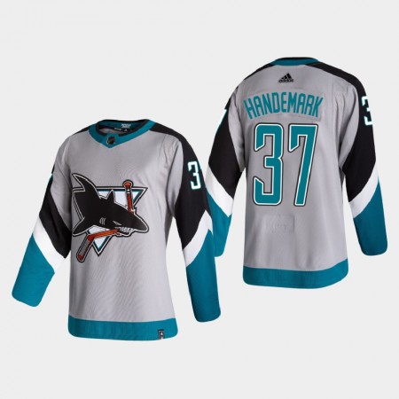 Pánské Hokejový Dres San Jose Sharks Dresy Frederik Handemark 37 2020-21 Reverse Retro Authentic